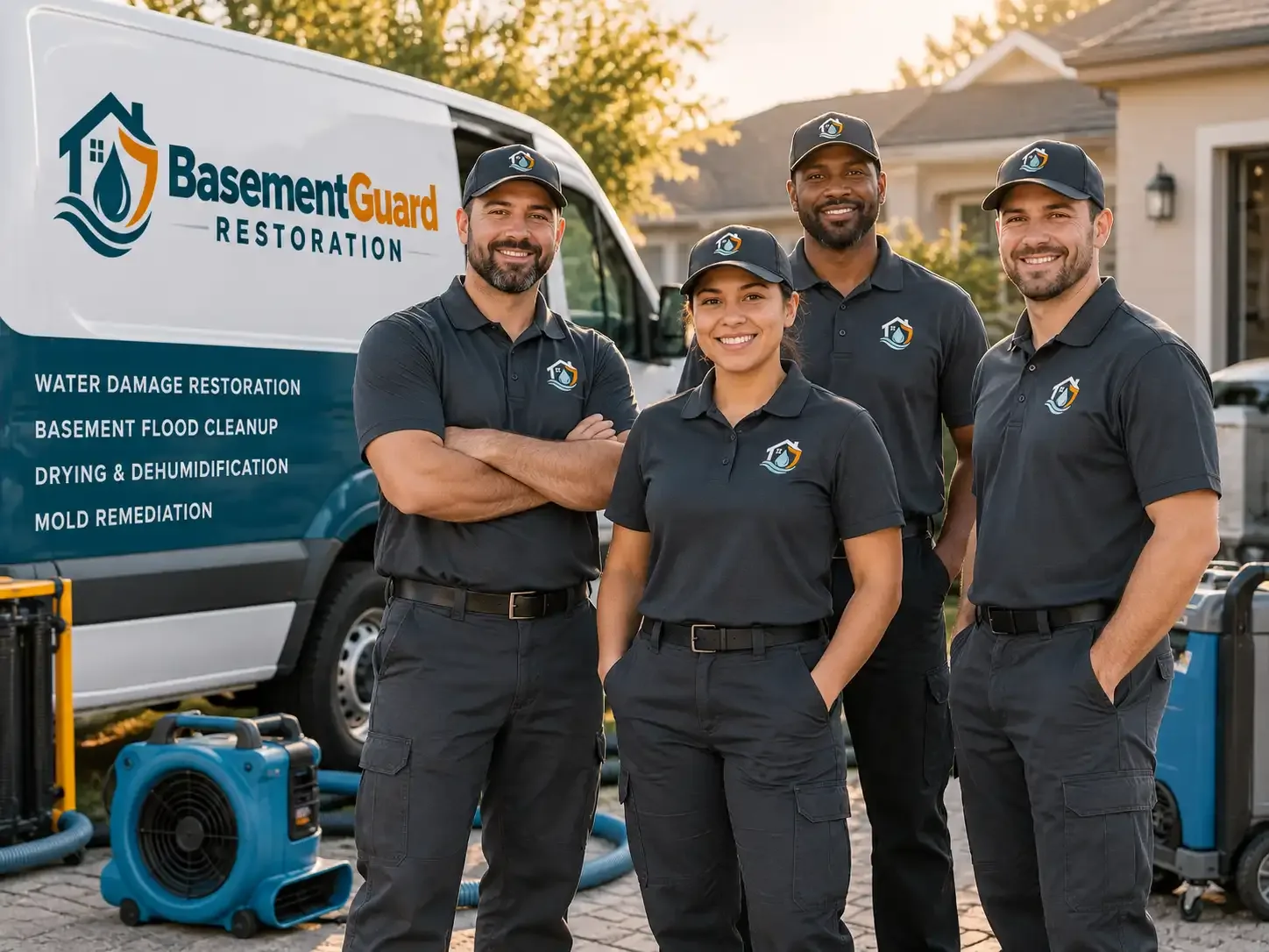 Basement Water Damage Restoration company in Agency, IA